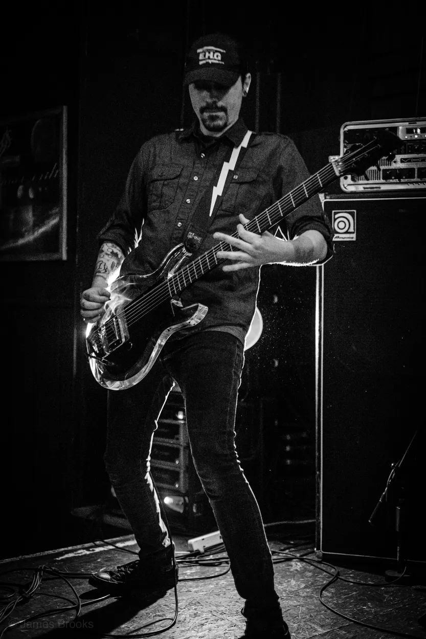 Reflex Machine performing live at Spacebar, Columbus in 2019 — concert photography by James Anthony Brooks