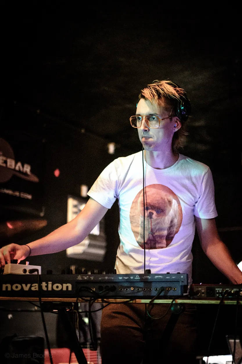 Reflex Machine performing live at Spacebar, Columbus in 2019 — concert photography by James Anthony Brooks