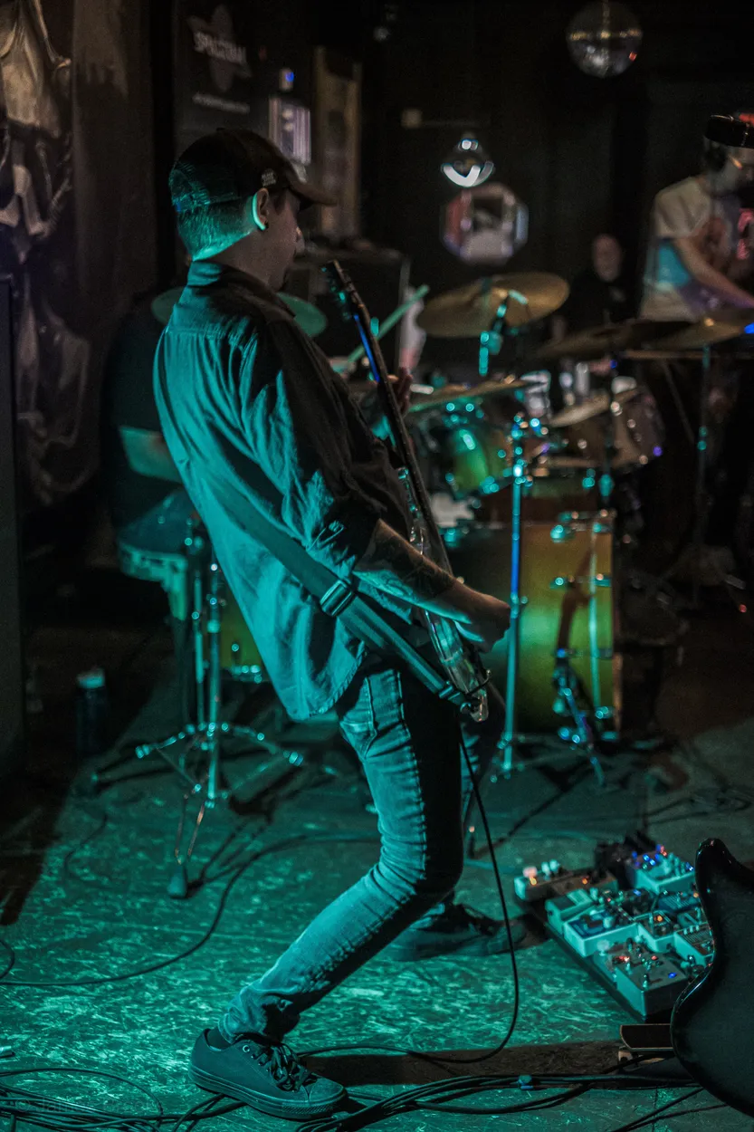 Reflex Machine performing live at Spacebar, Columbus in 2019 — concert photography by James Anthony Brooks