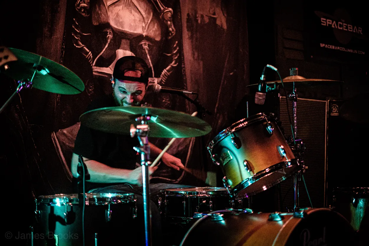 Reflex Machine performing live at Spacebar, Columbus in 2019 — concert photography by James Anthony Brooks