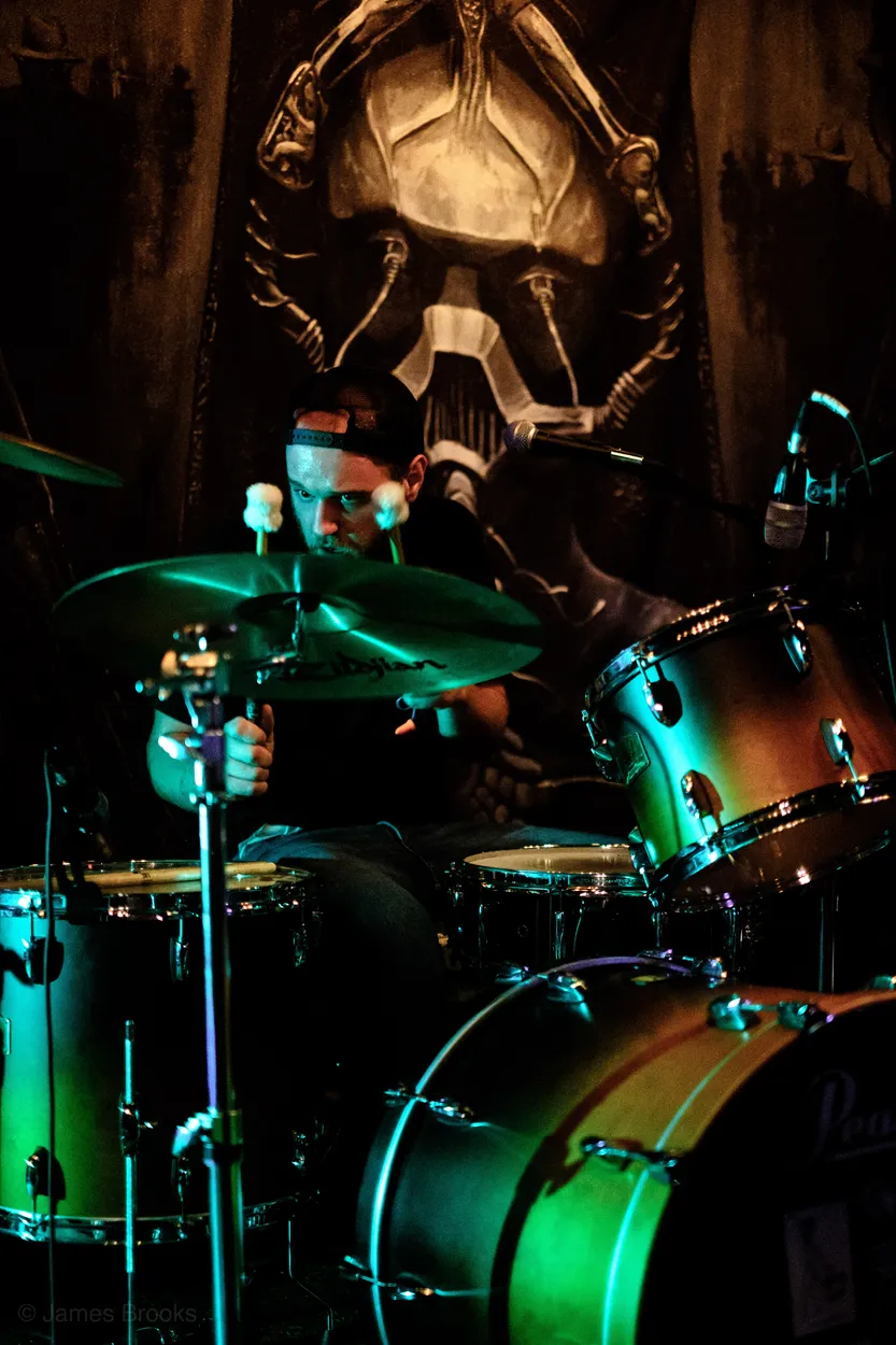 Reflex Machine performing live at Spacebar, Columbus in 2019 — concert photography by James Anthony Brooks