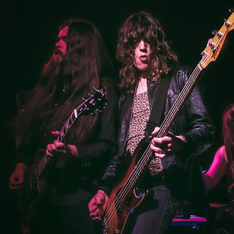 Satan's Satyrs performing live at Ace of Cups, Columbus in 2017 — concert photography by James Anthony Brooks