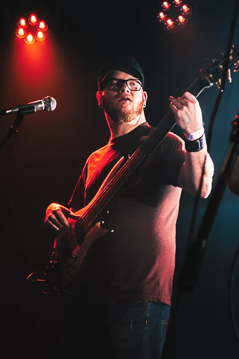 Something On The Side performing live at Woodlands Tavern, Columbus in 2018 — concert photography by James Anthony Brooks