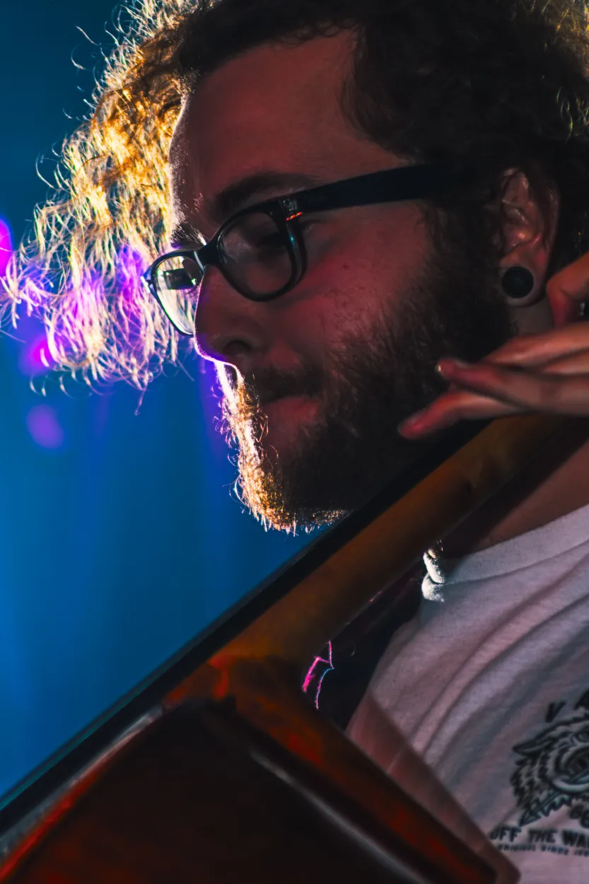 Something On The Side performing live at Woodlands Tavern, Columbus in 2018 — concert photography by James Anthony Brooks