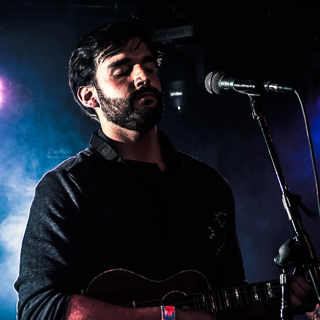 Something On The Side performing live at Woodlands Tavern, Columbus in 2018 — concert photography by James Anthony Brooks