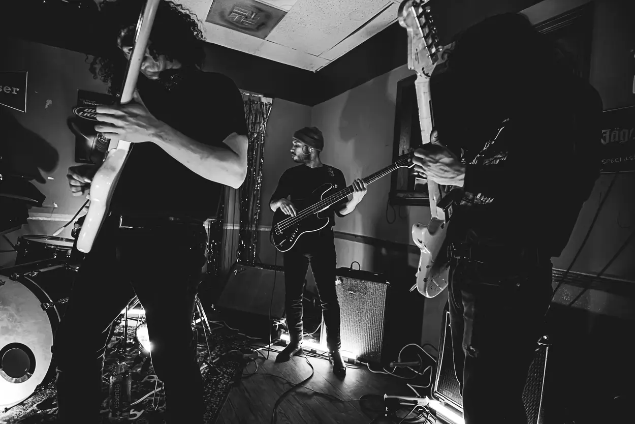 Stuyedeyed performing live at Dirty Dungarees, Columbus in 2019 — concert photography by James Anthony Brooks