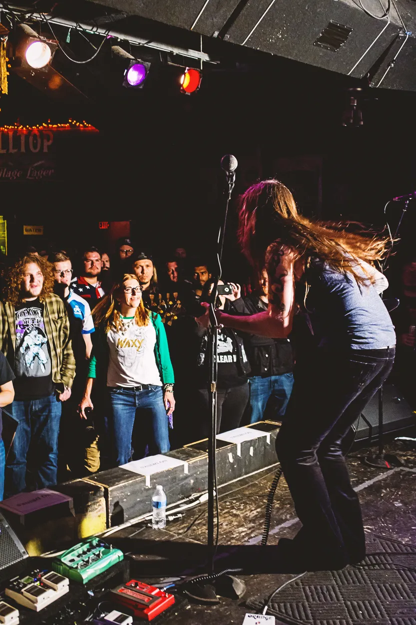 Telekinetic Yeti performing live at Ace of Cups, Columbus in 2017 — concert photography by James Anthony Brooks