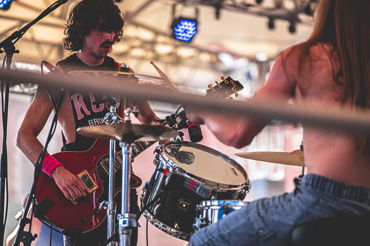 The Armed performing live at Post. Festival, Indianapolis in 2026 — concert photography by James Anthony Brooks