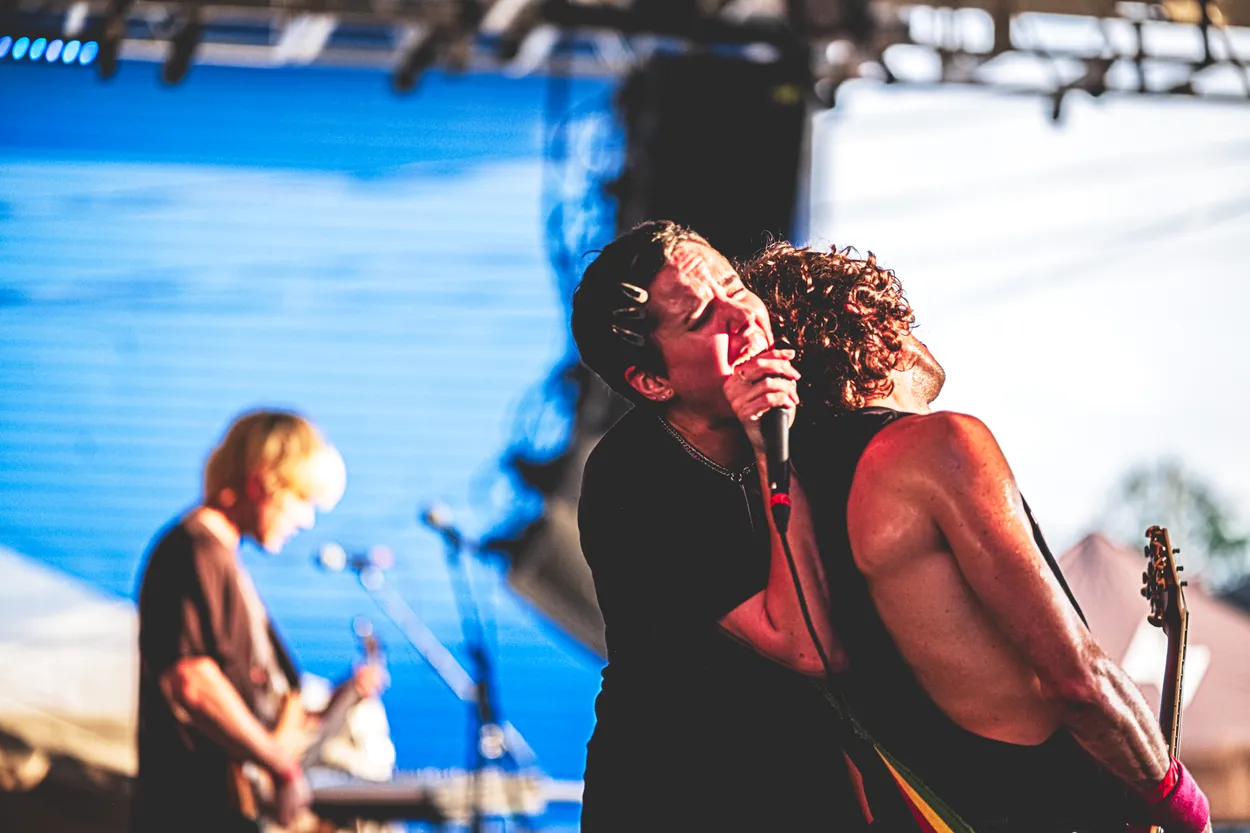 The Armed performing live at Post. Festival, Indianapolis in 2026 — concert photography by James Anthony Brooks