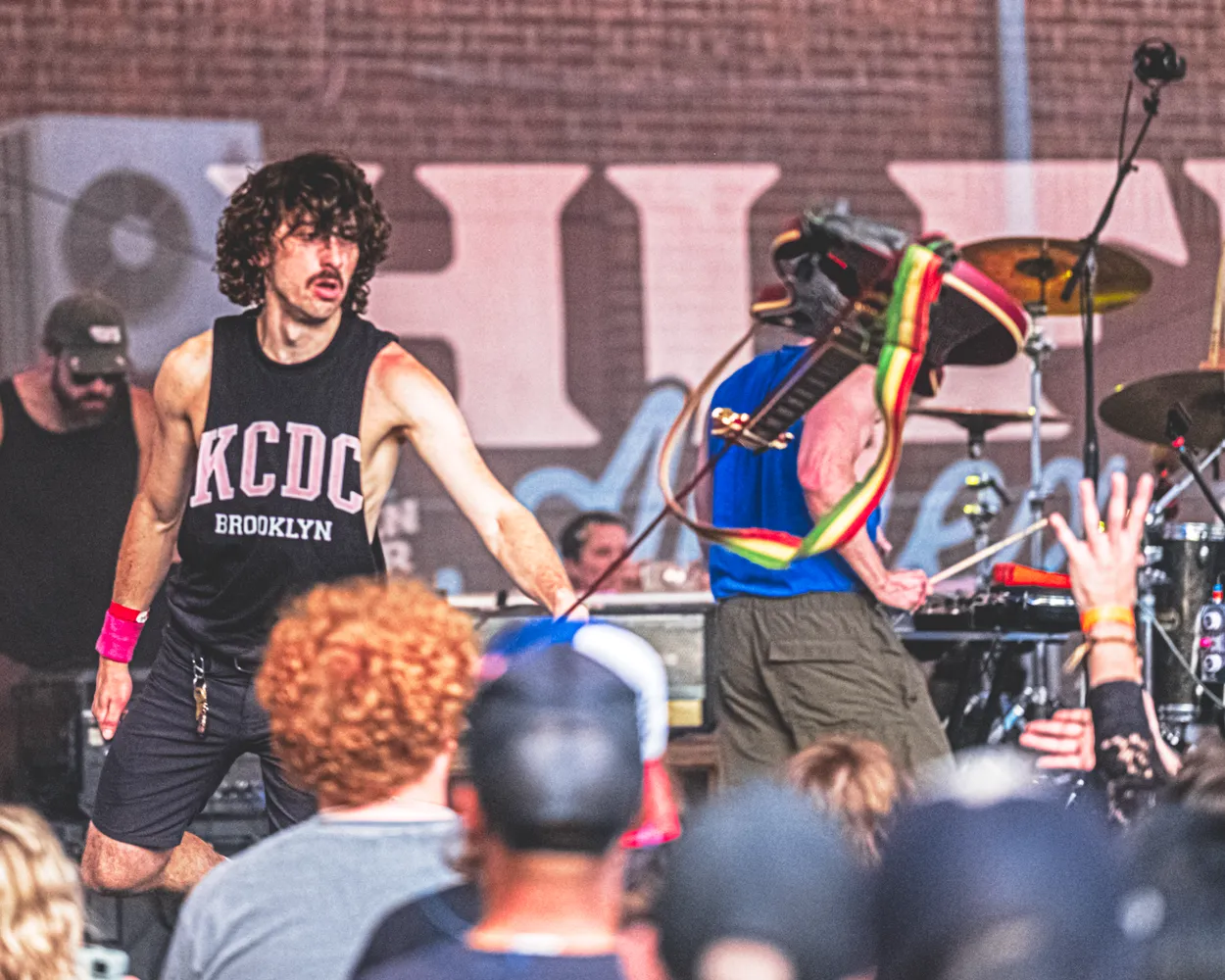 The Armed performing live at Post. Festival, Indianapolis in 2026 — concert photography by James Anthony Brooks