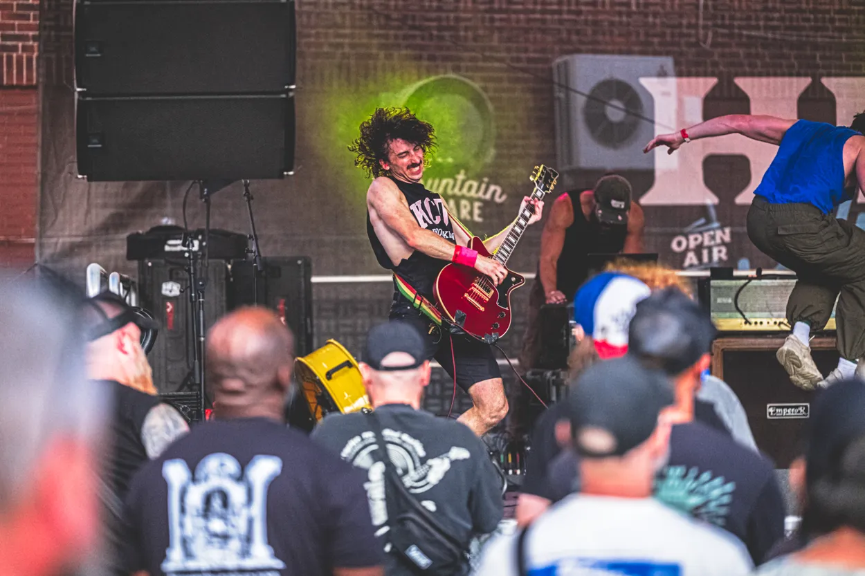 The Armed performing live at Post. Festival, Indianapolis in 2026 — concert photography by James Anthony Brooks