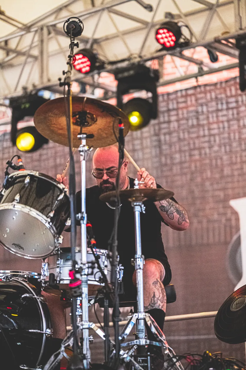 Torche performing live at Post. Festival, Indianapolis in 2026 — concert photography by James Anthony Brooks
