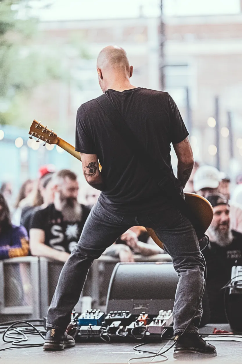 Torche performing live at Post. Festival, Indianapolis in 2026 — concert photography by James Anthony Brooks