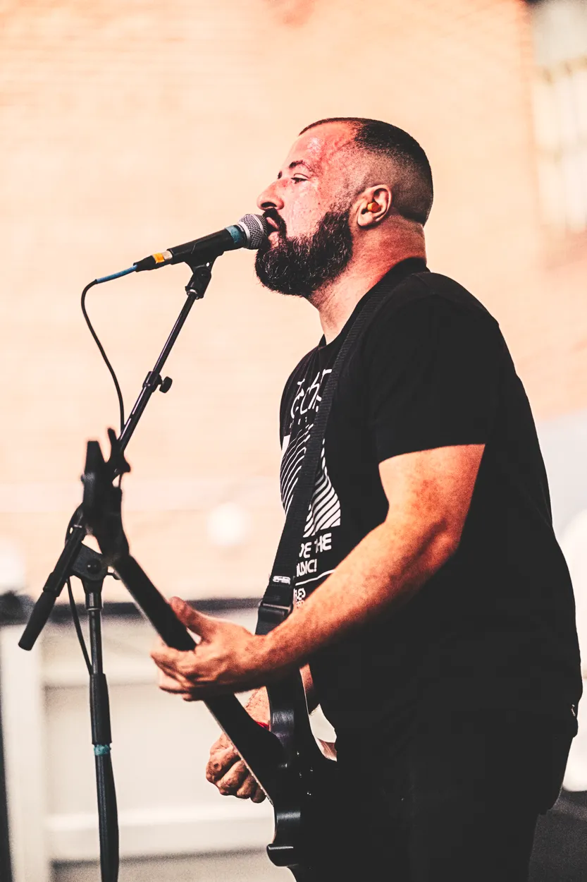 Torche performing live at Post. Festival, Indianapolis in 2026 — concert photography by James Anthony Brooks
