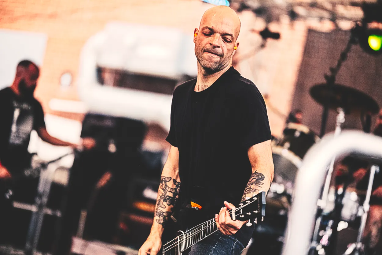 Torche performing live at Post. Festival, Indianapolis in 2026 — concert photography by James Anthony Brooks