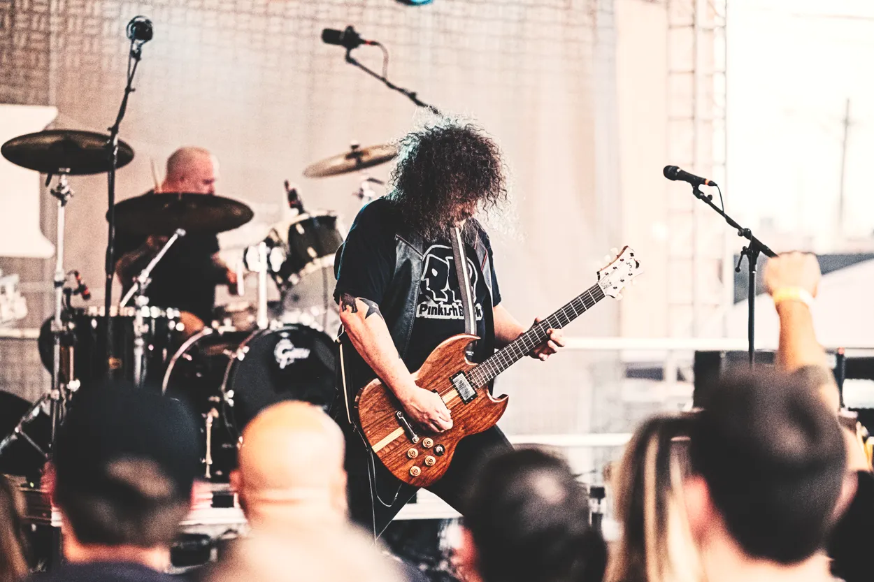 Torche performing live at Post. Festival, Indianapolis in 2026 — concert photography by James Anthony Brooks