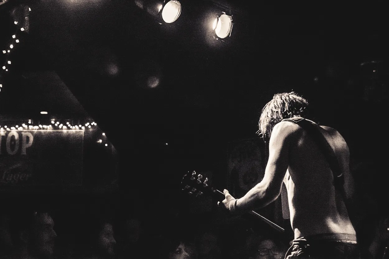 Truckfighters performing live at Ace of Cups, Columbus in 2017 — concert photography by James Anthony Brooks
