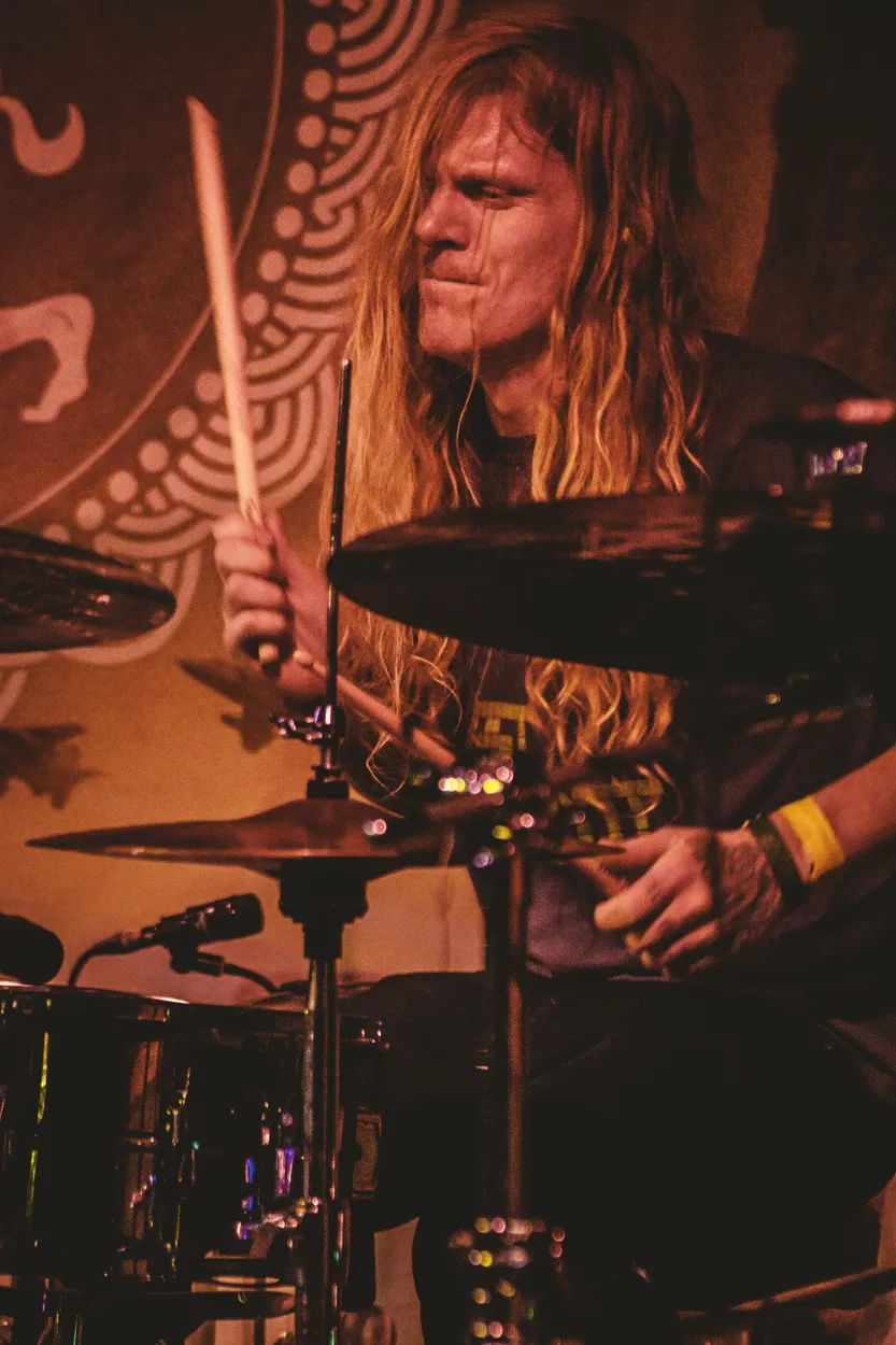 Truckfighters performing live at Ace of Cups, Columbus in 2017 — concert photography by James Anthony Brooks