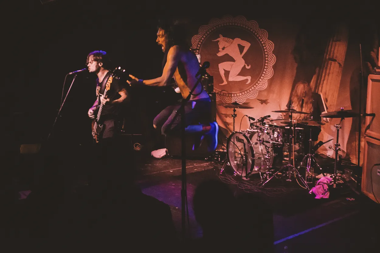Truckfighters performing live at Ace of Cups, Columbus in 2017 — concert photography by James Anthony Brooks