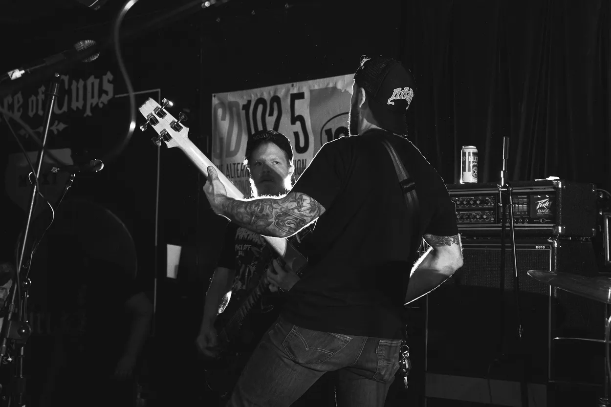 Weed Demon performing live at Ace of Cups, Columbus in 2018 — concert photography by James Anthony Brooks