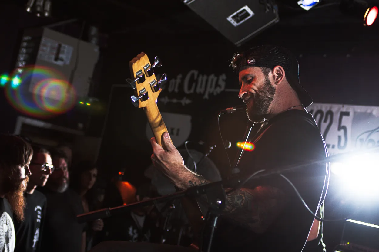 Weed Demon performing live at Ace of Cups, Columbus in 2018 — concert photography by James Anthony Brooks