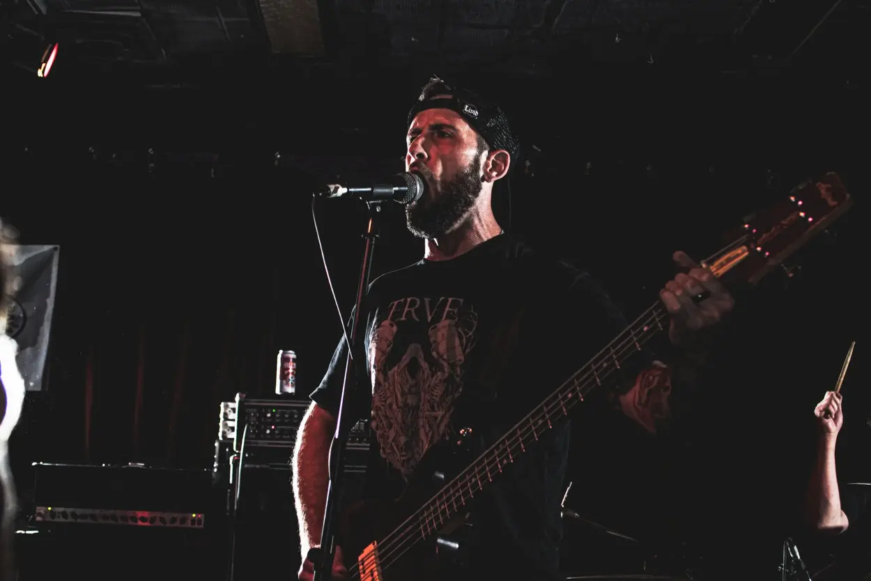 Weed Demon performing live at Ace of Cups, Columbus in 2018 — concert photography by James Anthony Brooks