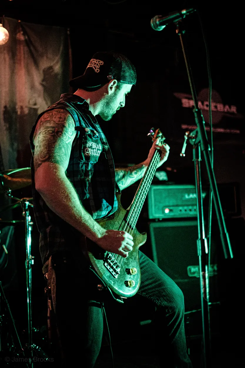 Weed Demon performing live at Spacebar, Columbus in 2019 — concert photography by James Anthony Brooks