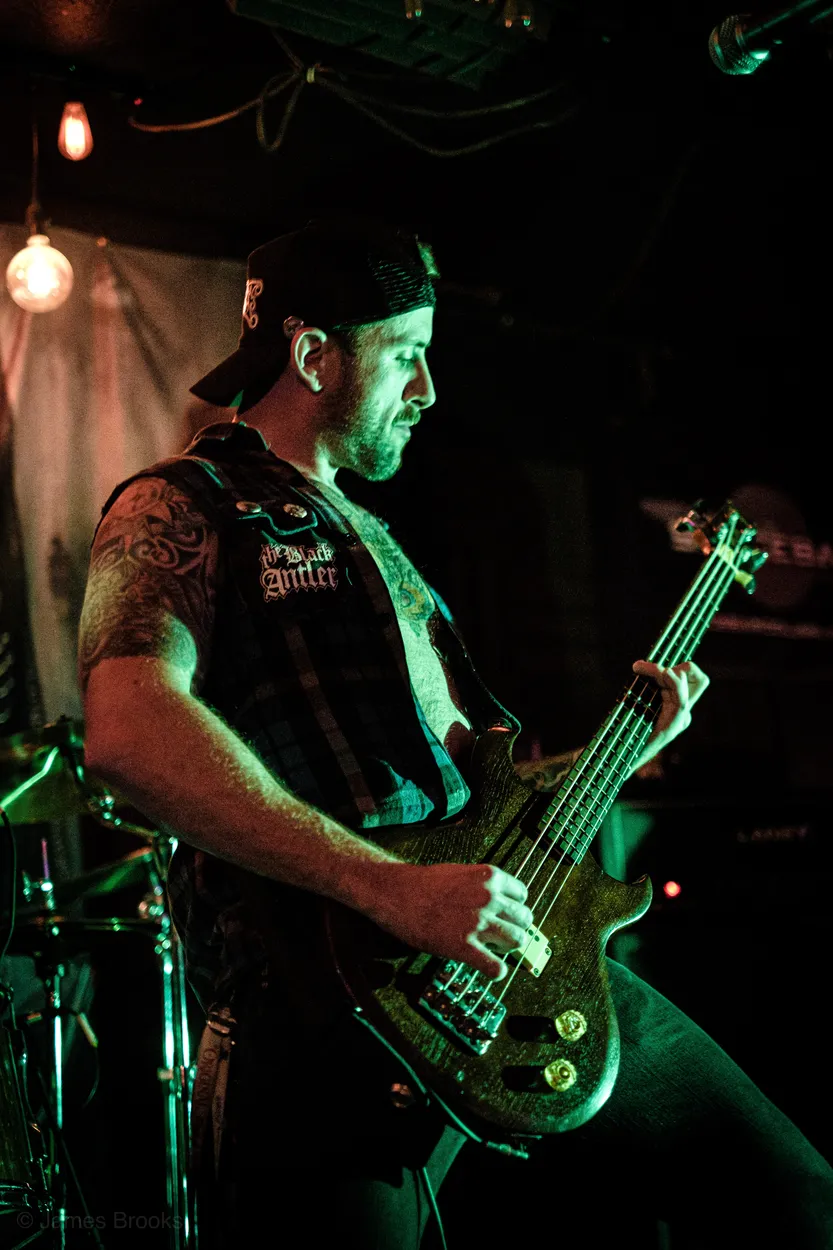 Weed Demon performing live at Spacebar, Columbus in 2019 — concert photography by James Anthony Brooks