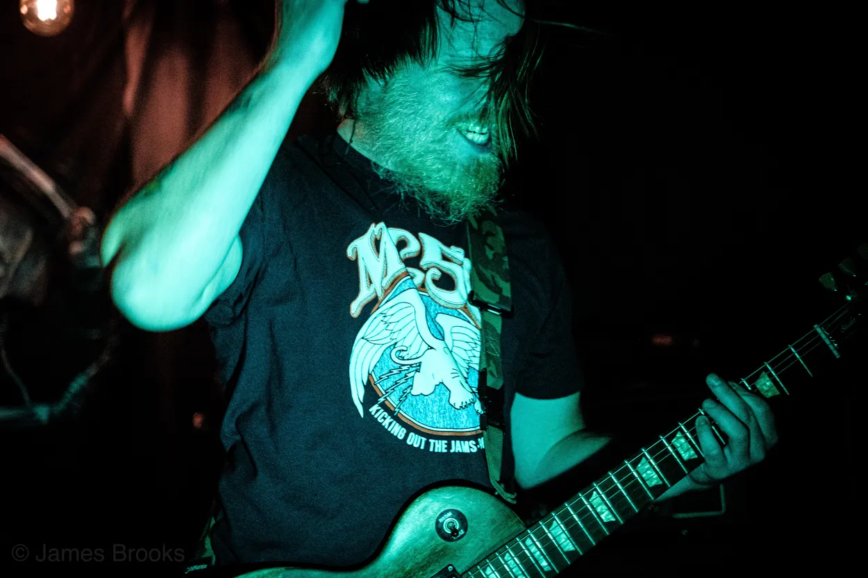 Weed Demon performing live at Spacebar, Columbus in 2019 — concert photography by James Anthony Brooks