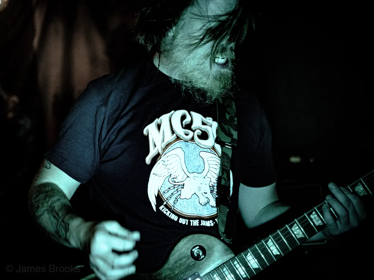 Weed Demon performing live at Spacebar, Columbus in 2019 — concert photography by James Anthony Brooks