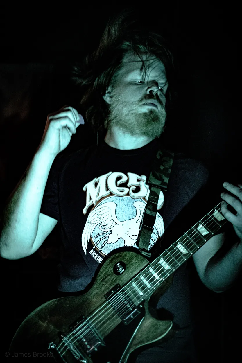 Weed Demon performing live at Spacebar, Columbus in 2019 — concert photography by James Anthony Brooks