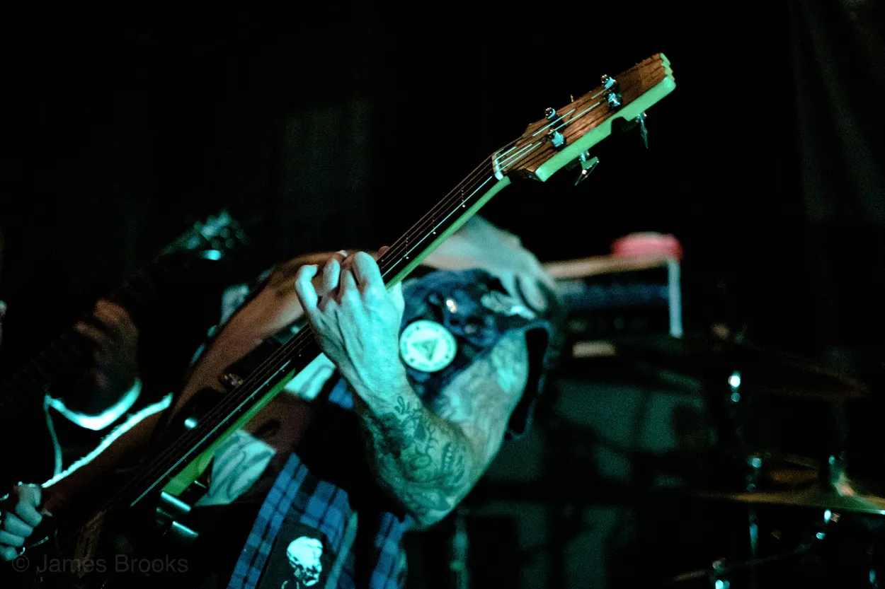 Weed Demon performing live at Spacebar, Columbus in 2019 — concert photography by James Anthony Brooks