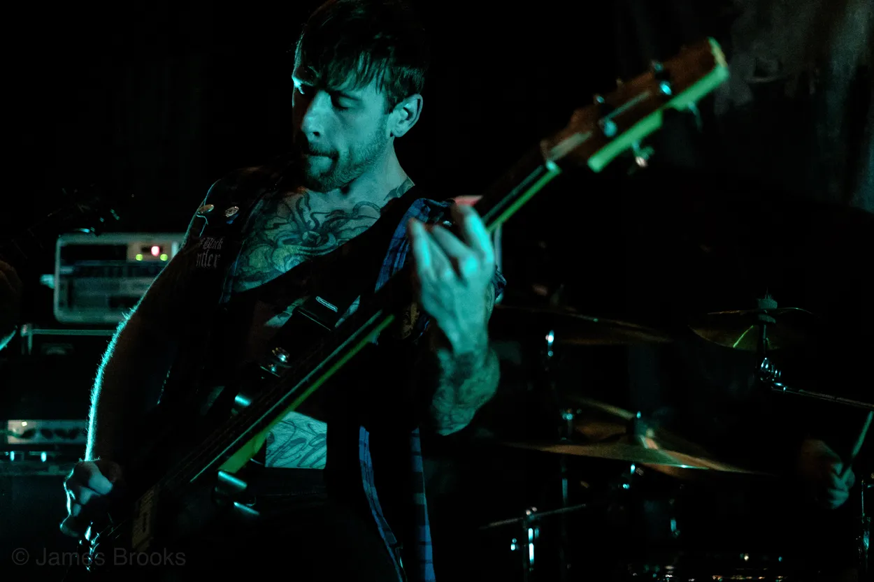 Weed Demon performing live at Spacebar, Columbus in 2019 — concert photography by James Anthony Brooks