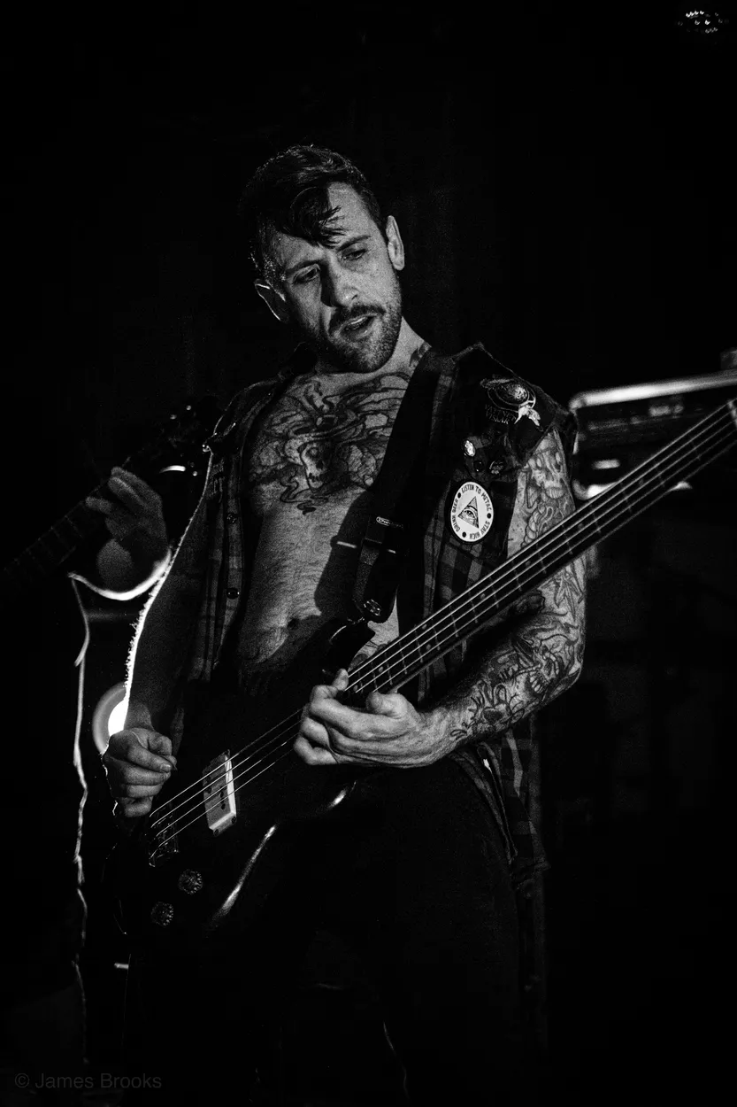Weed Demon performing live at Spacebar, Columbus in 2019 — concert photography by James Anthony Brooks