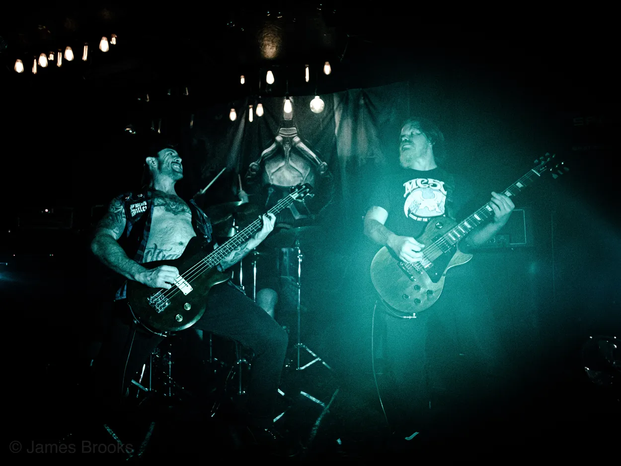 Weed Demon performing live at Spacebar, Columbus in 2019 — concert photography by James Anthony Brooks