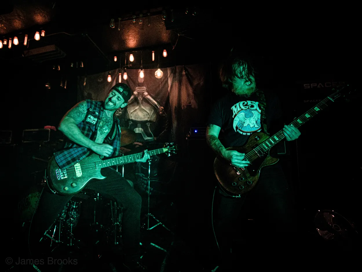 Weed Demon performing live at Spacebar, Columbus in 2019 — concert photography by James Anthony Brooks