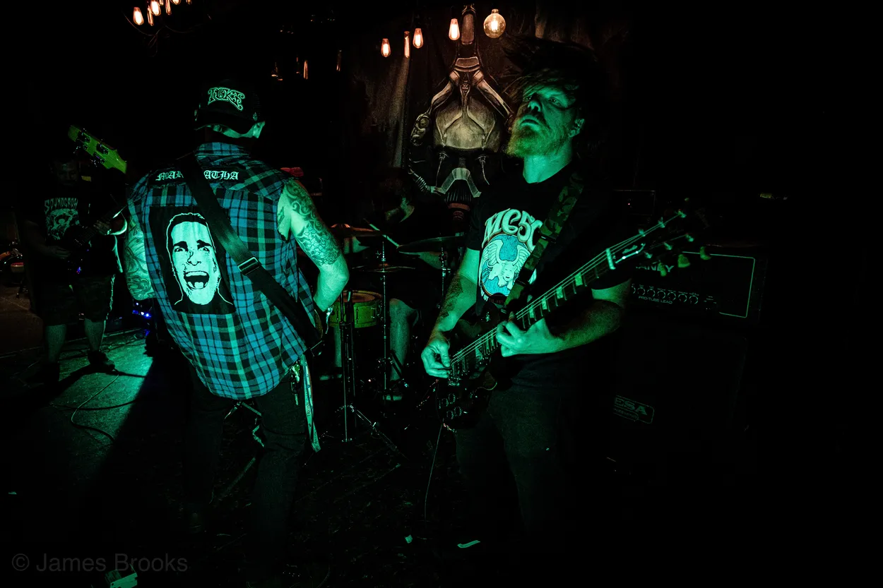 Weed Demon performing live at Spacebar, Columbus in 2019 — concert photography by James Anthony Brooks