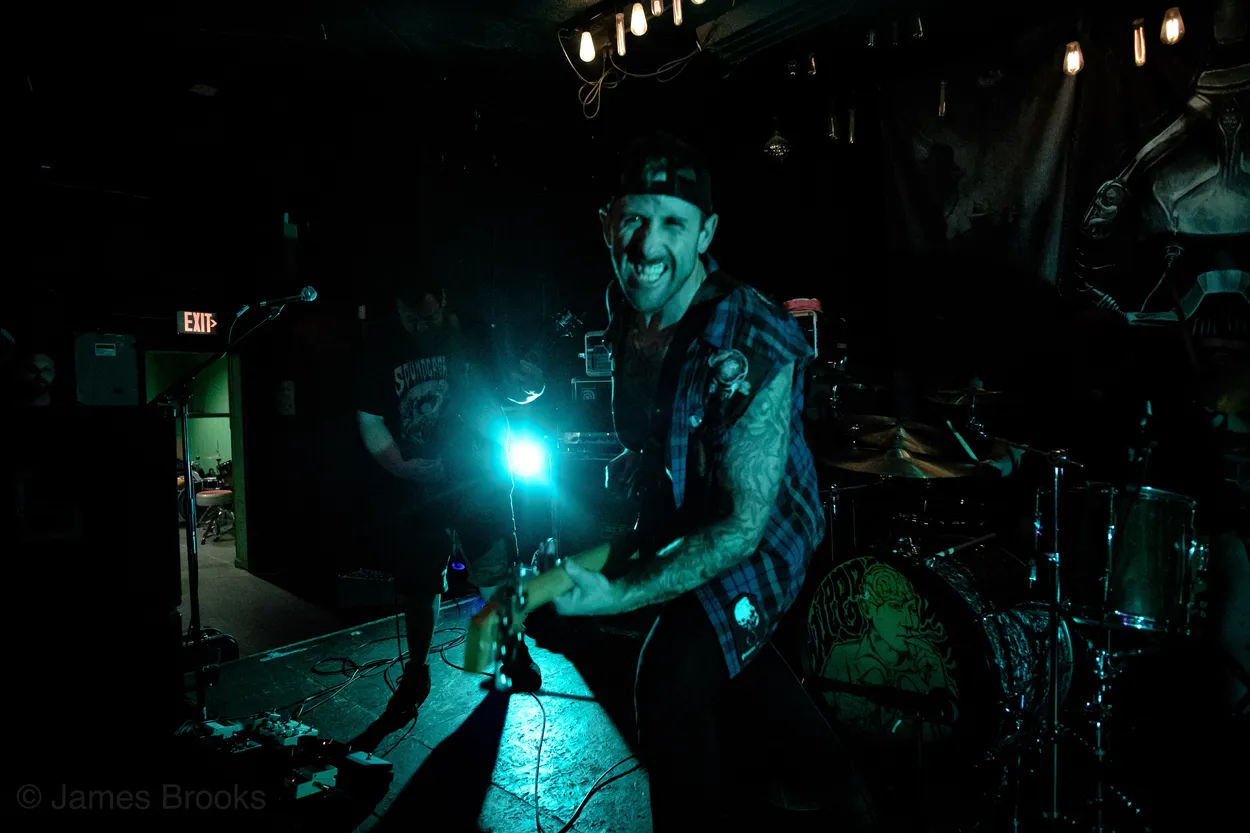 Weed Demon performing live at Spacebar, Columbus in 2019 — concert photography by James Anthony Brooks