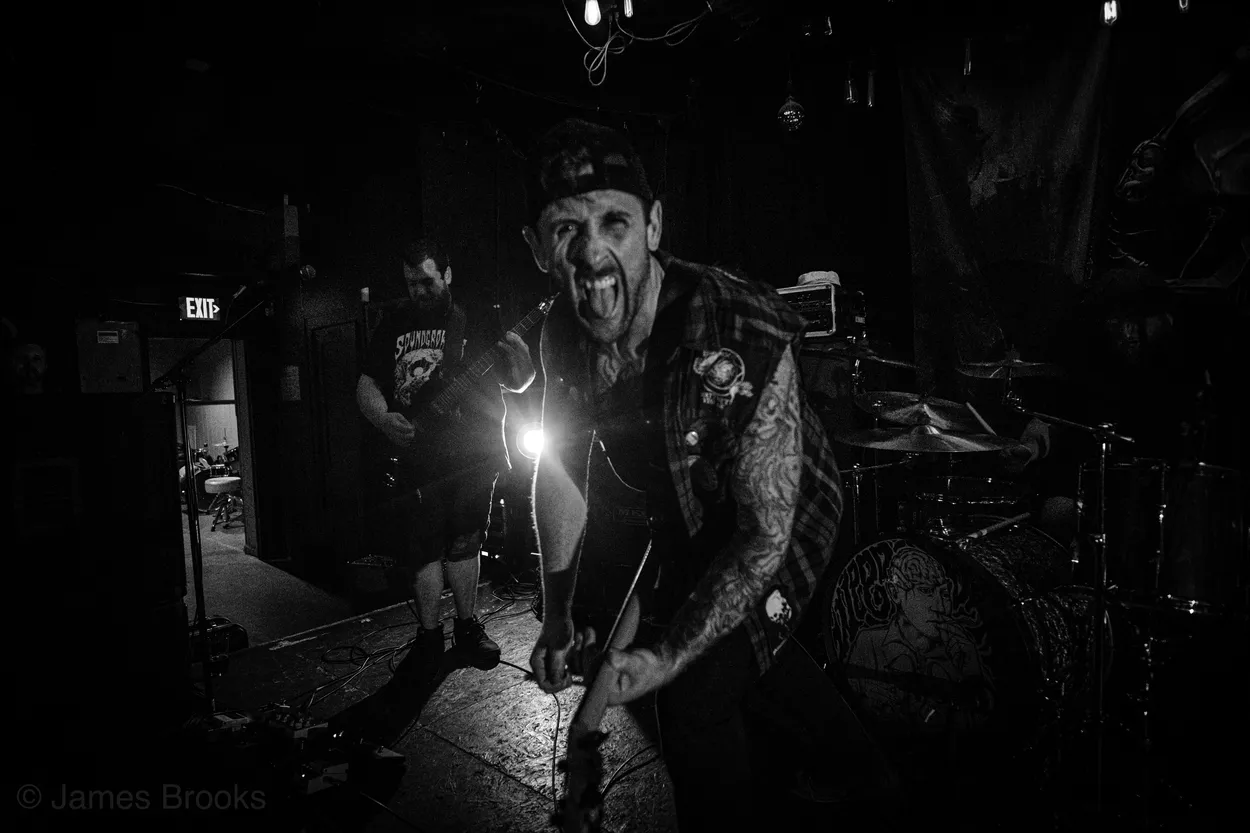 Weed Demon performing live at Spacebar, Columbus in 2019 — concert photography by James Anthony Brooks