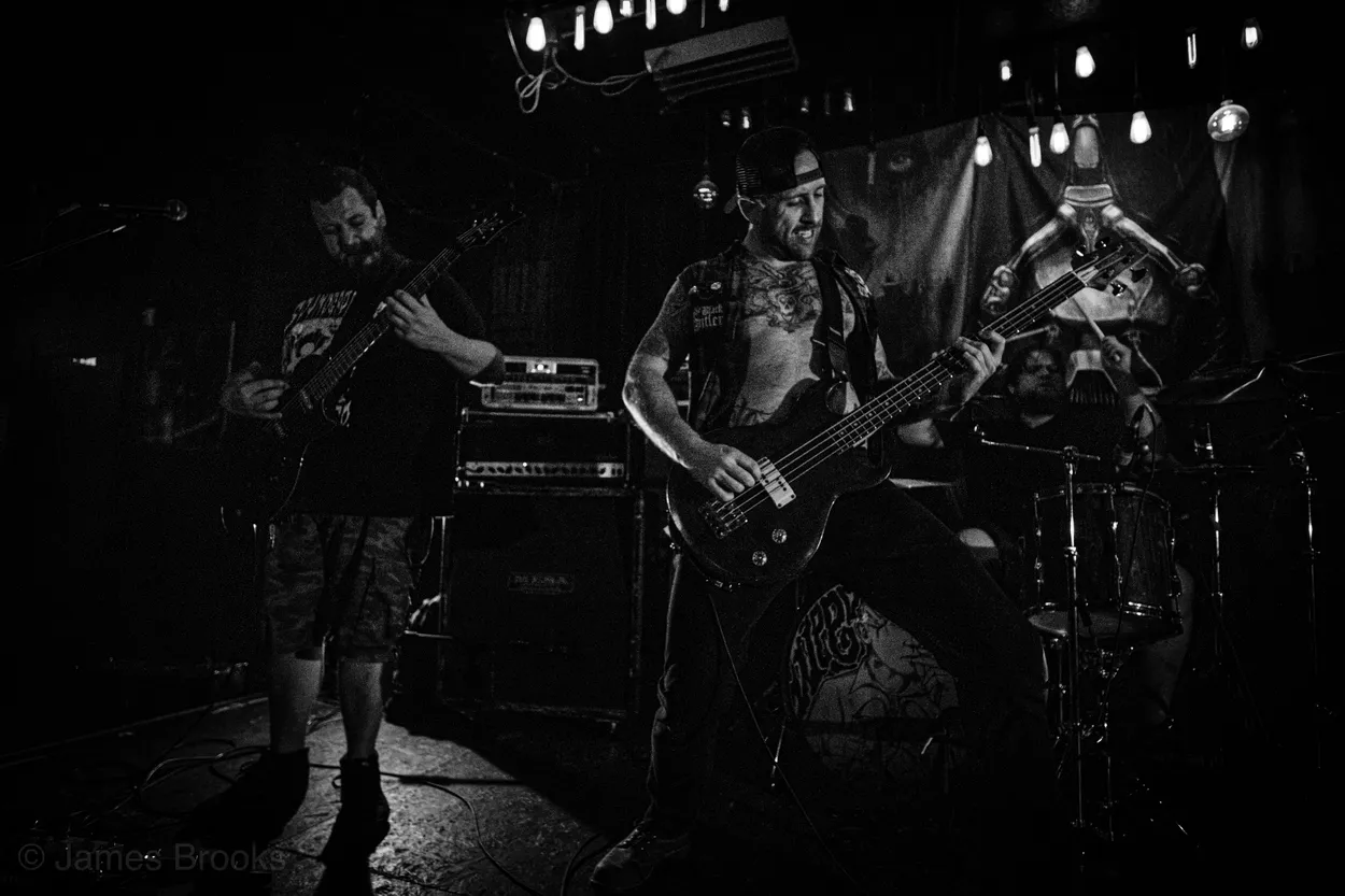 Weed Demon performing live at Spacebar, Columbus in 2019 — concert photography by James Anthony Brooks
