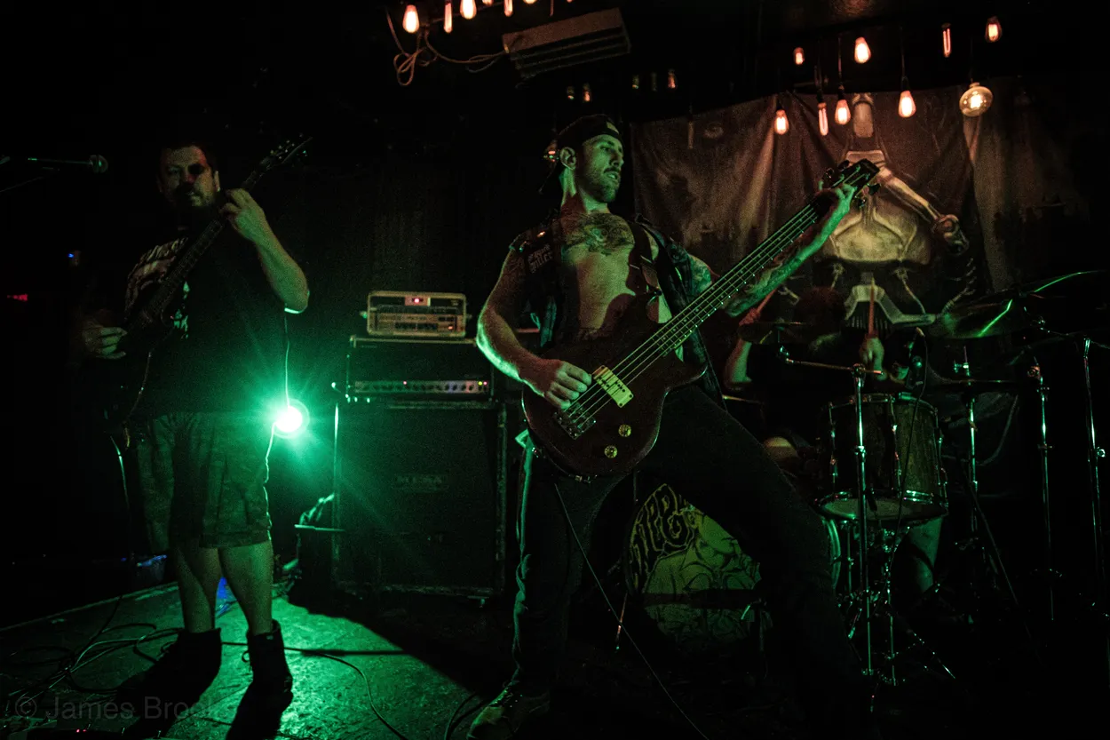 Weed Demon performing live at Spacebar, Columbus in 2019 — concert photography by James Anthony Brooks
