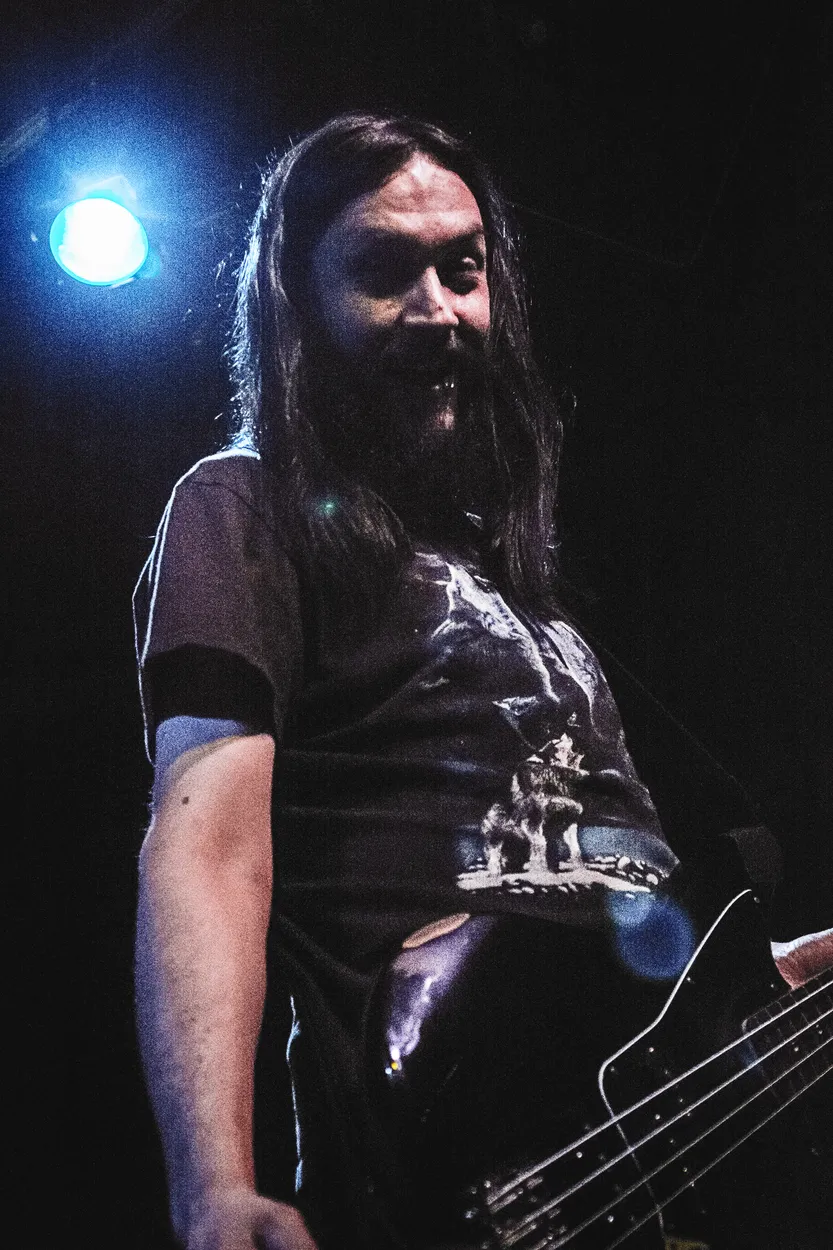 Whores performing live at Ace of Cups, Columbus in 2017 — concert photography by James Anthony Brooks