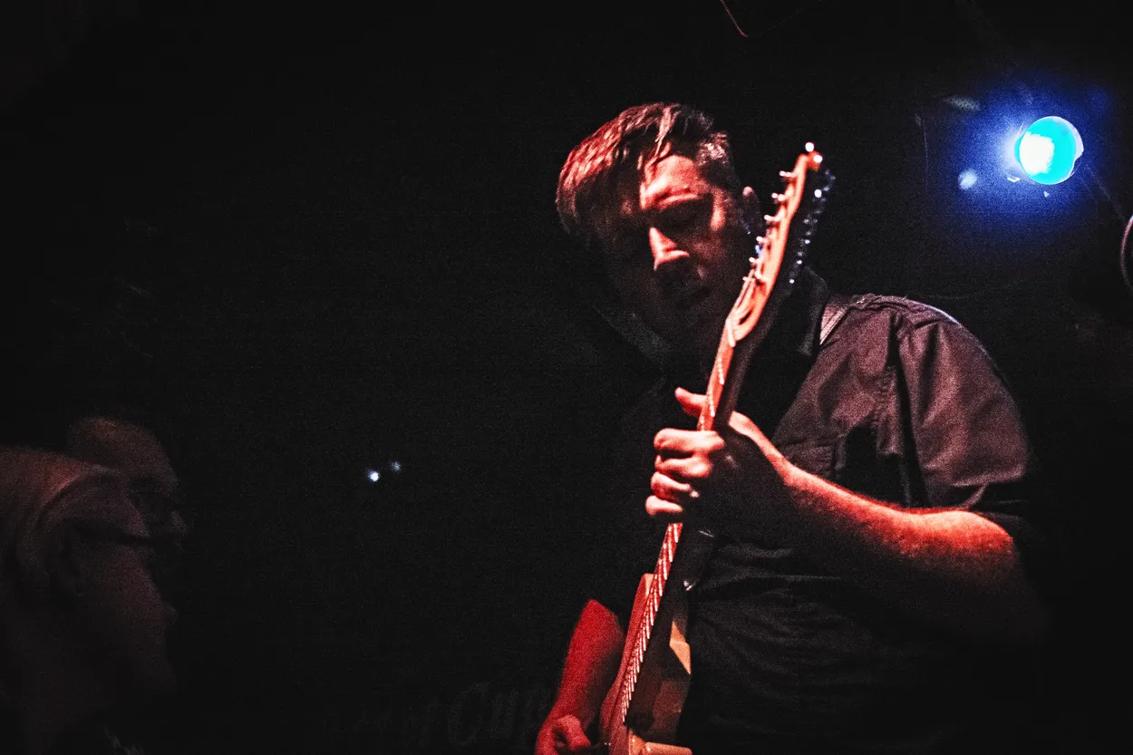 Whores performing live at Ace of Cups, Columbus in 2017 — concert photography by James Anthony Brooks