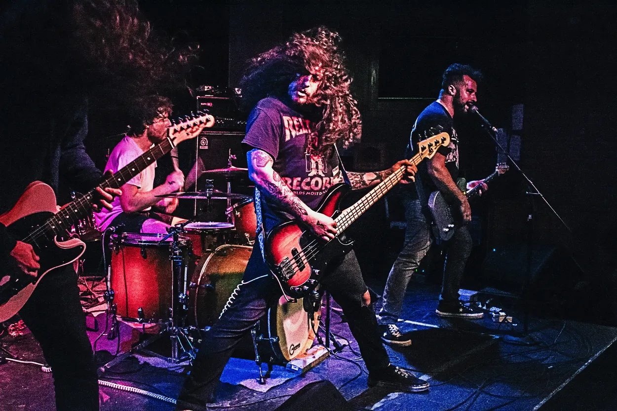 Wrong performing live at Ace of Cups, Columbus in 2017 — concert photography by James Anthony Brooks